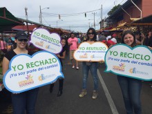 Visita a la Feria del Agricultor por parte de Heredia Sostenible